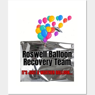 Roswell Balloon Recovery Team Posters and Art